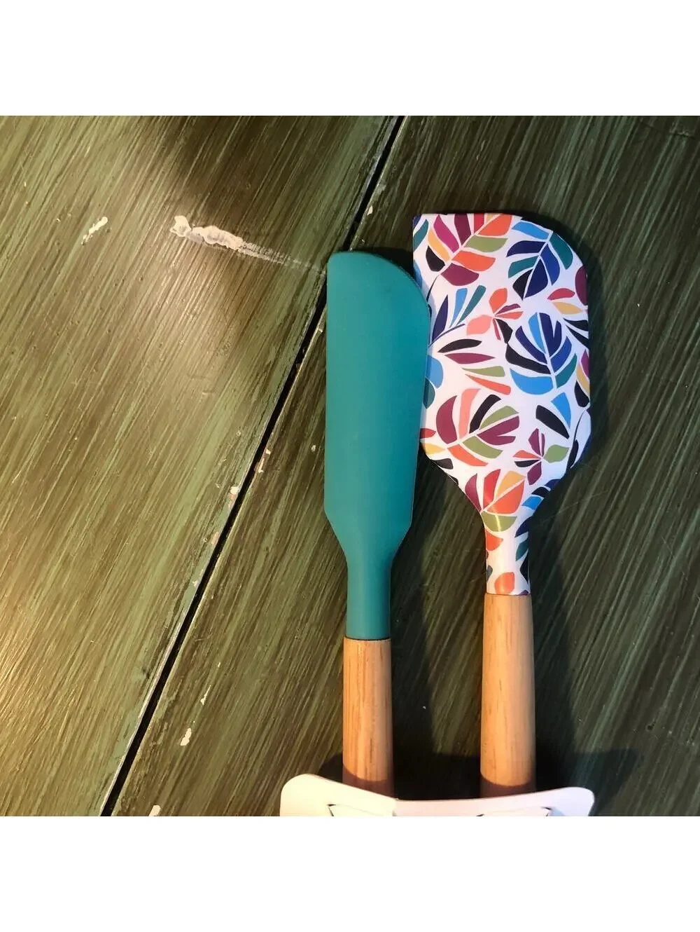 Tabitha Brown for Target NWT Mini Spatula Set Rubberwood and Silicone